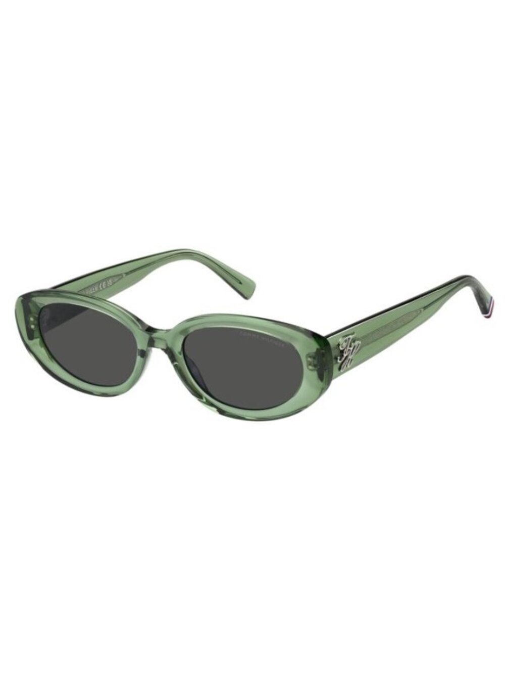 New Tommy Hilfiger Women's Sunglasses Grey Lens TH 2344 S 807 52